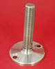 Adjustable Levelling feet - All stainless with 30mm  diam. stem Heavy Duty 7000kg